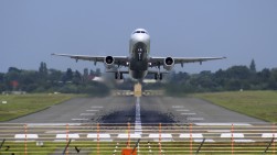 Flugzeugstart