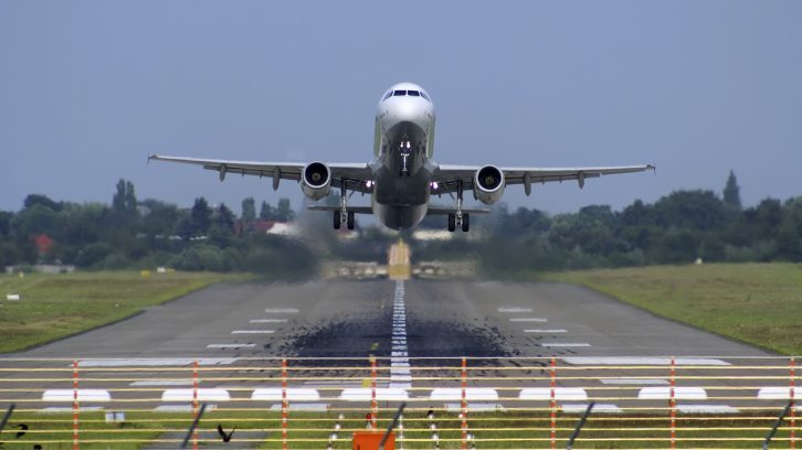 Flugzeugstart Flugzeugstart
