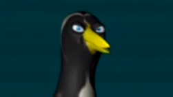 Einfach mal die Fresse halten Screenshot Internet-Pinguin auf youtube