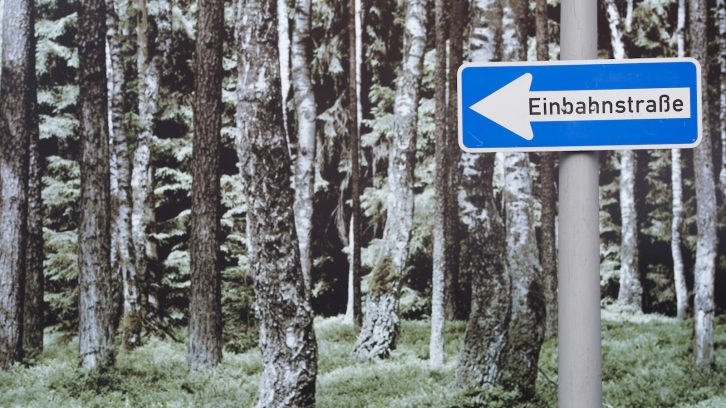 Einbahnstrasse