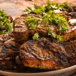 Fleisch Teller