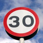 Schild Tempo 30