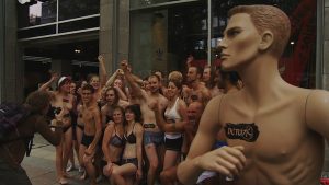 Nackte Demonstranten Nackte Demonstranten