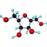 Fructose Molekühl 3D Fructose Molekühl 3D