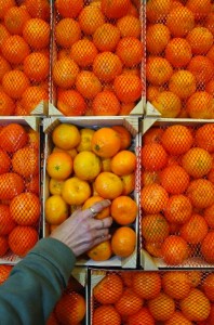 Zu viel Pestizide in Supermarkt-Mandarinen