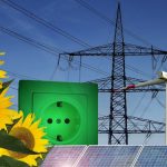 Alternative Energien-Sonnenenergie Windenergie