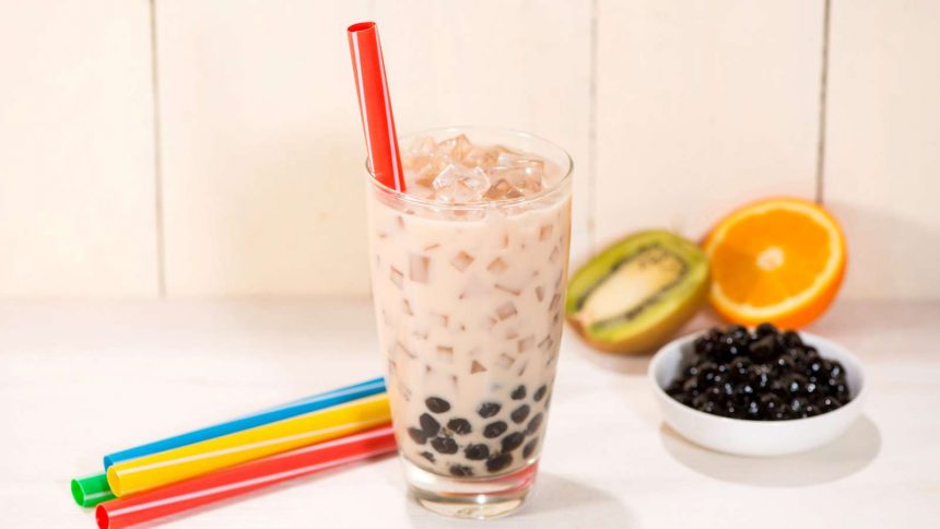 Selbstgemachter Bubbletea ist gesünder