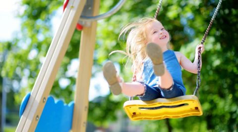 Spielplatz im Garten