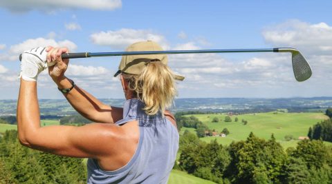 Golf ist ein Sport