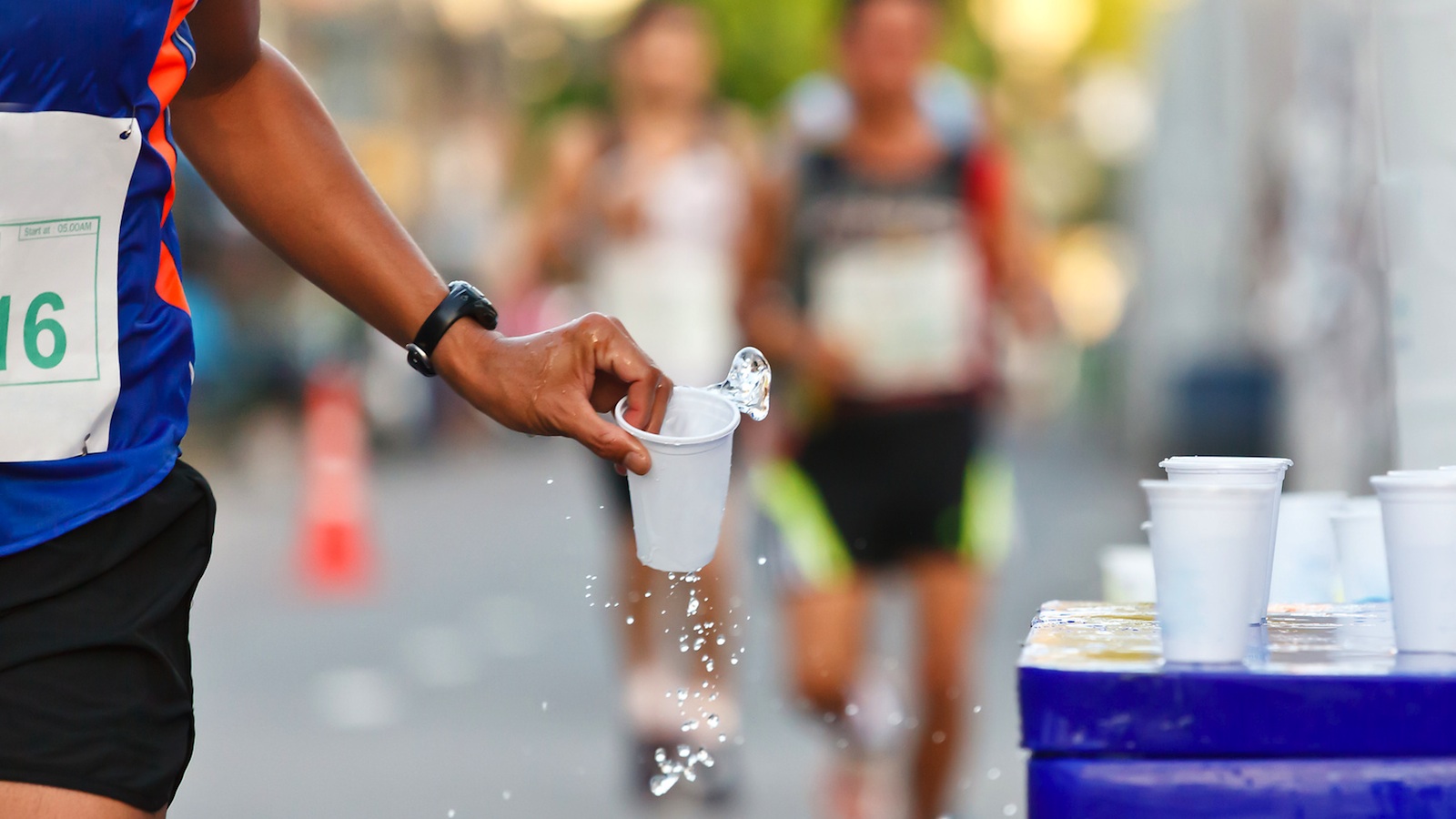 Sportler verlieren Gewicht Sportler verlieren Gewicht