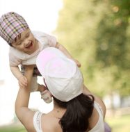 Glück für Mama und Kind