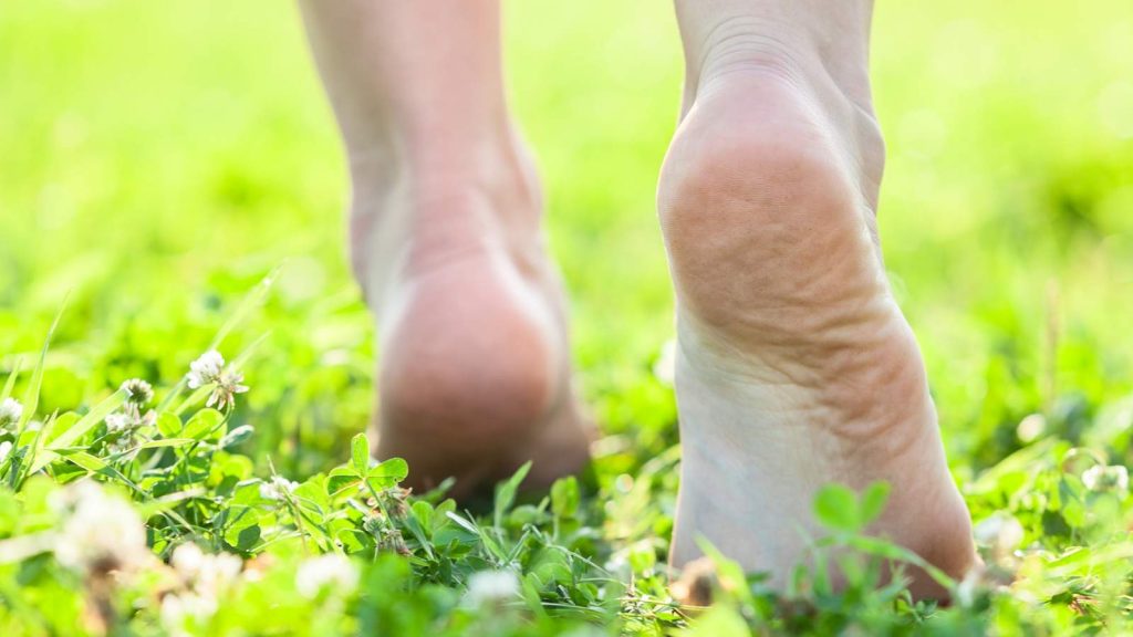 Barfuß laufen ist gesund