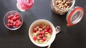 Müsli mit Beeren