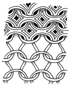 Zentangle Vorlage Strickmuster