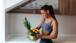 Gesunder Lifestyle: Bewegung, gesundes Essen und Entspannung