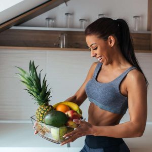 Gesunder Lifestyle: Bewegung, gesundes Essen und Entspannung