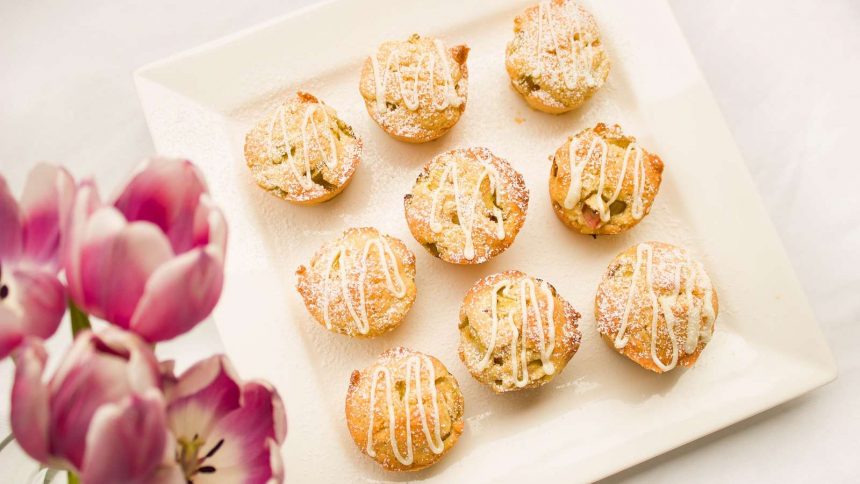 Rhabarber Muffins und andere Desserts