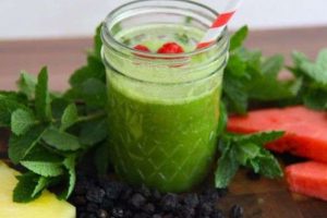 Erfrischender Smoothie