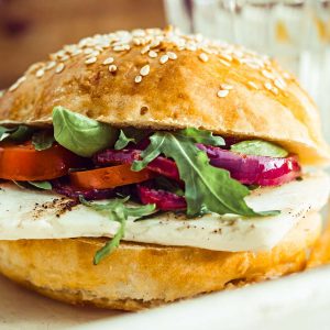 Halloumi Burger