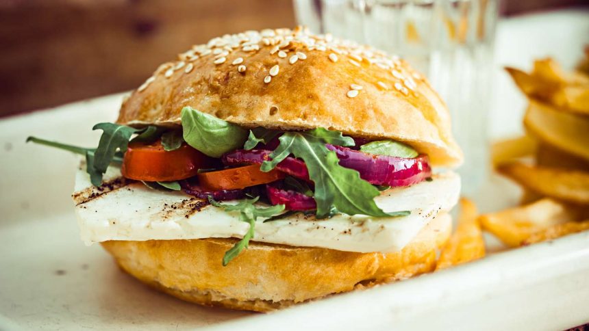 Halloumi Burger