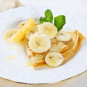 Glutenfreier Bananen Pfannkuchen