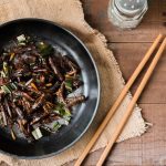 Insekten essen