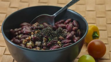 Kidneybohnensalat mit Chia