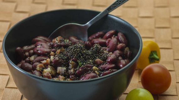 Kidneybohnensalat mit Chia