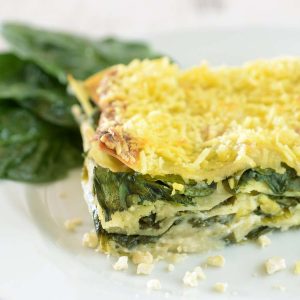 Spinat Lasagne