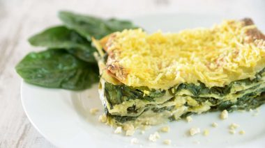 Spinat Lasagne