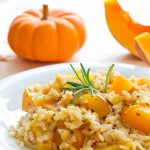 Rezept für Kürbis Risotto