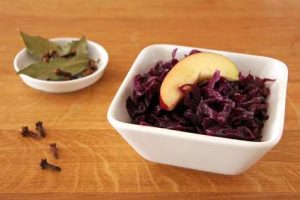 Apfel-Rotkohl