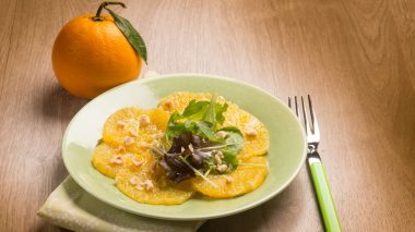 Vorspeisen Rezept: Orangen Carpaccio