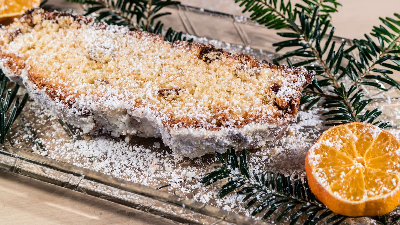 Rezept für Walnuss Stollen mit Mango an Weihnachten | evidero