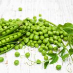 Gesunde Hülsenfrucht Erbse
