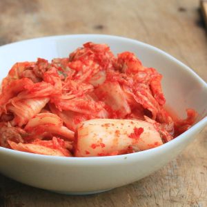 Kimchi ist fermentierter Chinakohl