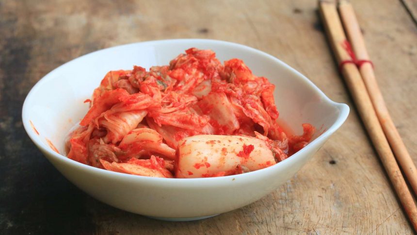 Kimchi ist fermentierter Chinakohl