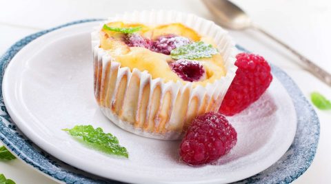 Veganer Mini Cheesecake