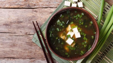 Fermentierte Rezepte Miso Suppe