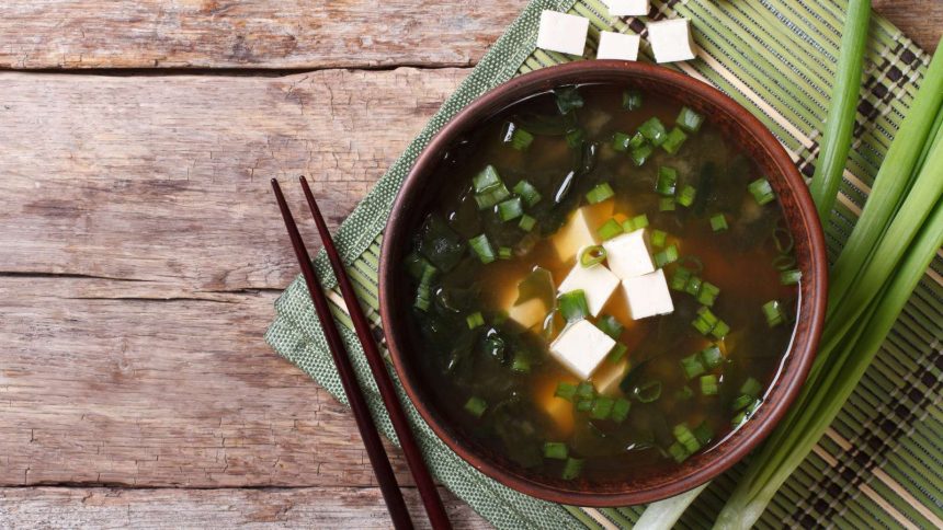 Fermentierte Rezepte Miso Suppe