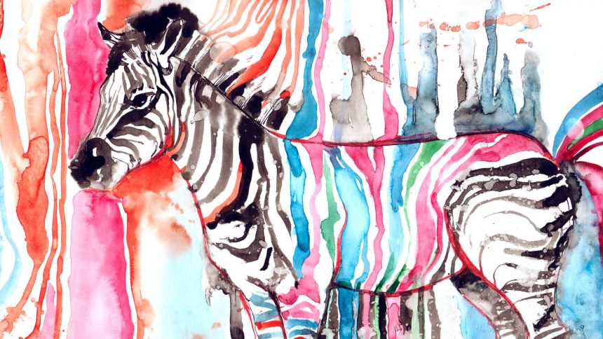 Hochsensible sind besonders - wie bunte Zebras