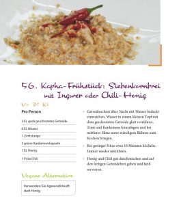 Kapha Frühstück Rezept