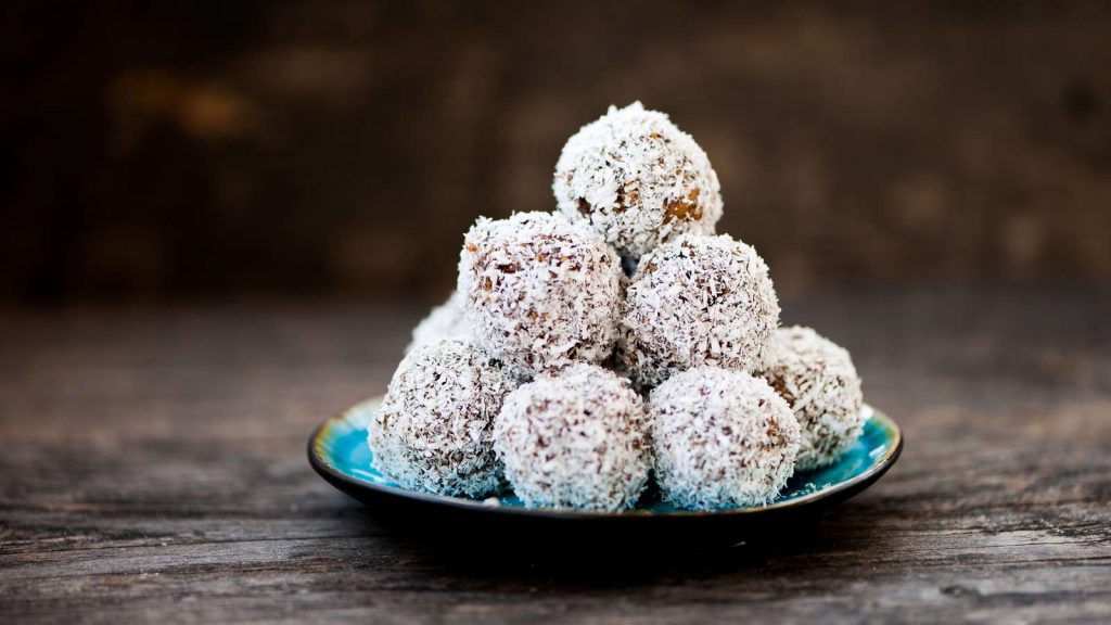 Zuckerfreie Energie Balls