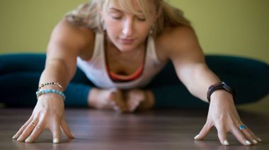 Baddha Konasana im Yin Yoga