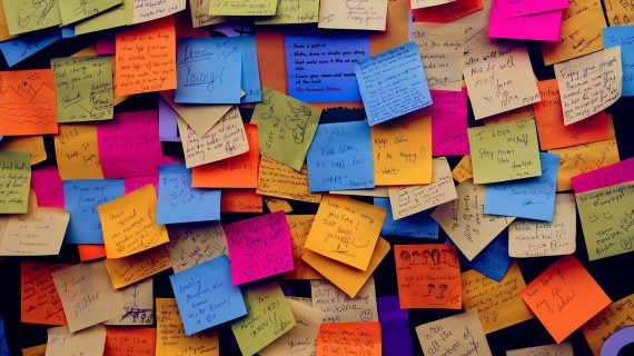 Zettel schreiben gegen die Digitalisierung