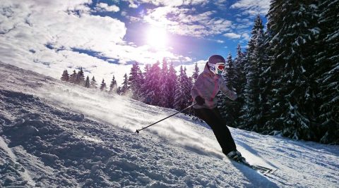 Sport im Winter ist sehr gesund