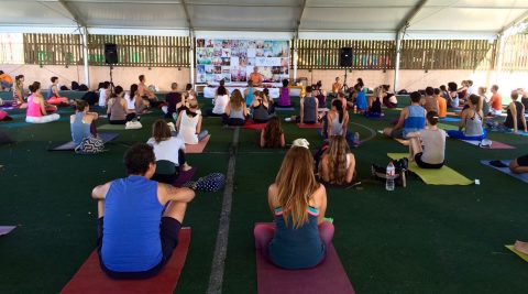 David Williams auf der Barcelona Yoga Conference