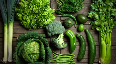Ernährung für das Herzchakra - Grüne Lebensmittel