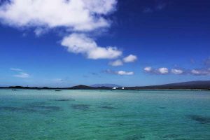 Bucht vor Galapagos