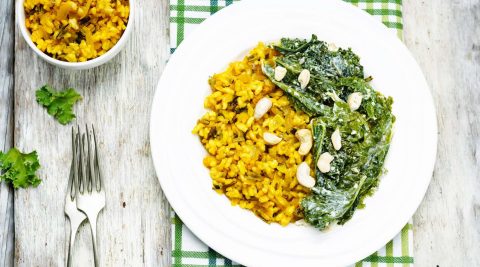 Rezept für eine Reis-Ingwer-Bowl